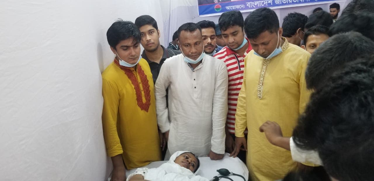 Voluntary blood donation camp