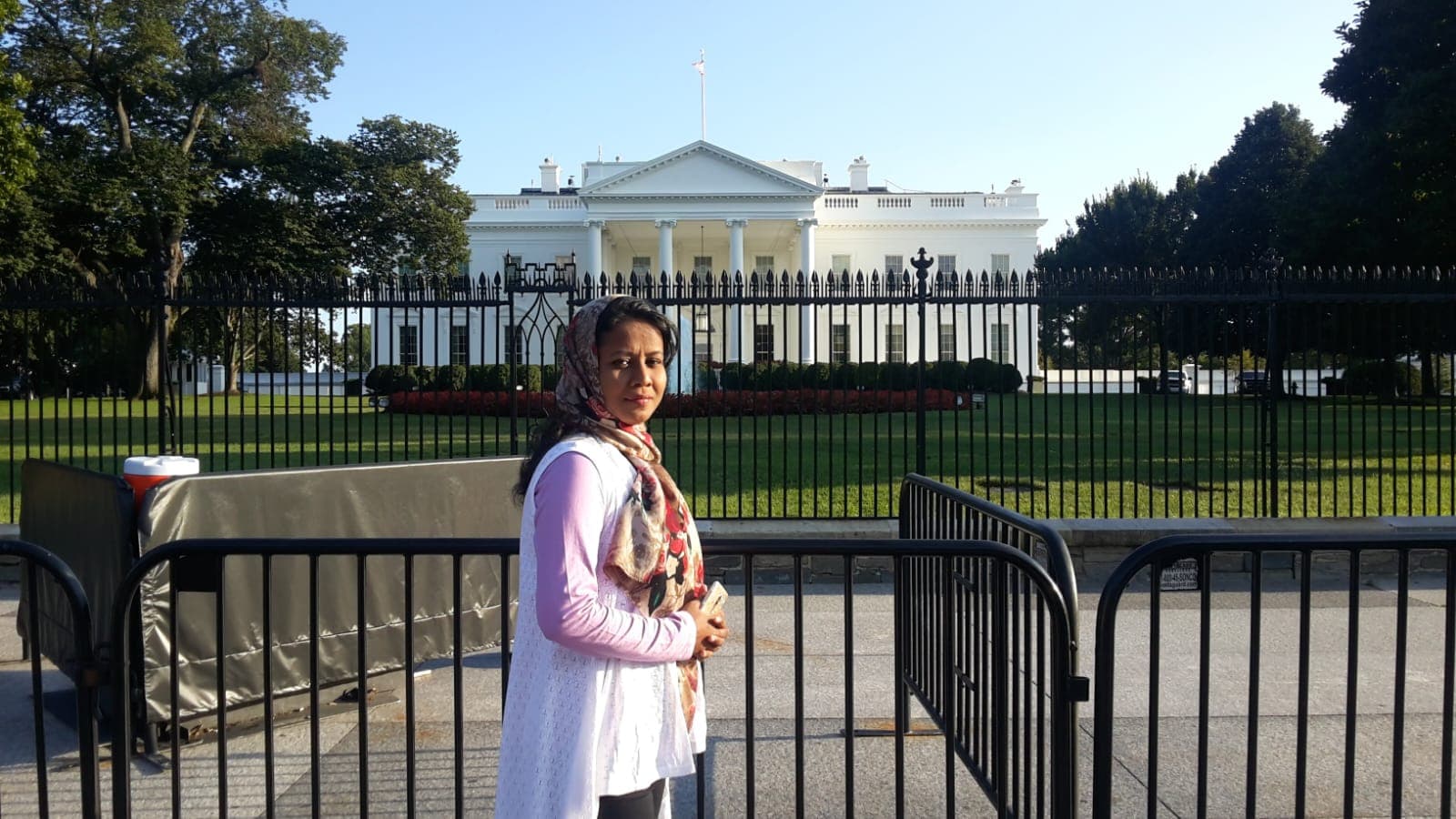 At the White House, Washington, D.C.